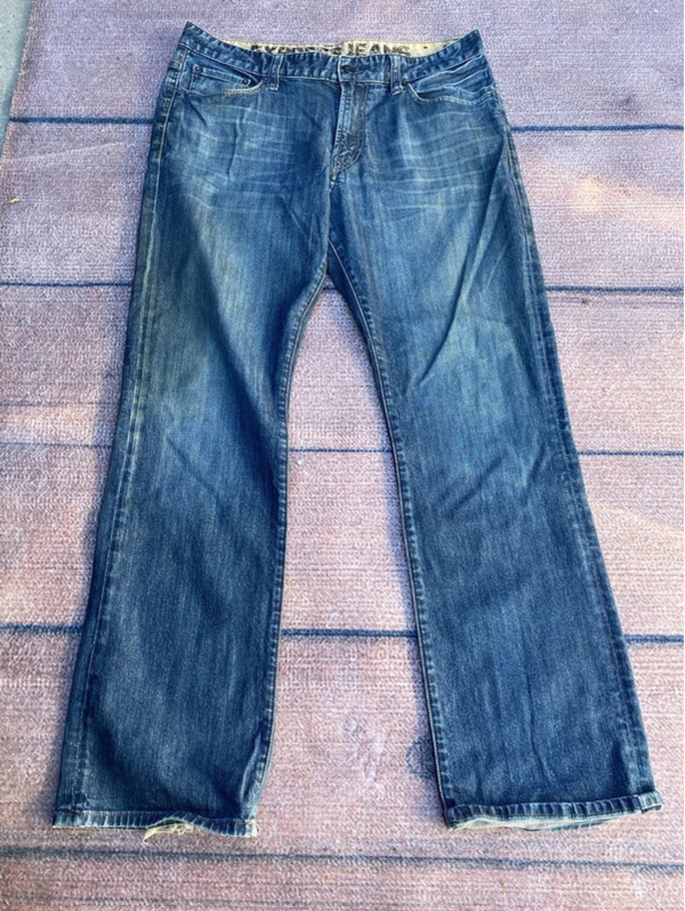 Express men's jeans loose stretch 34x34